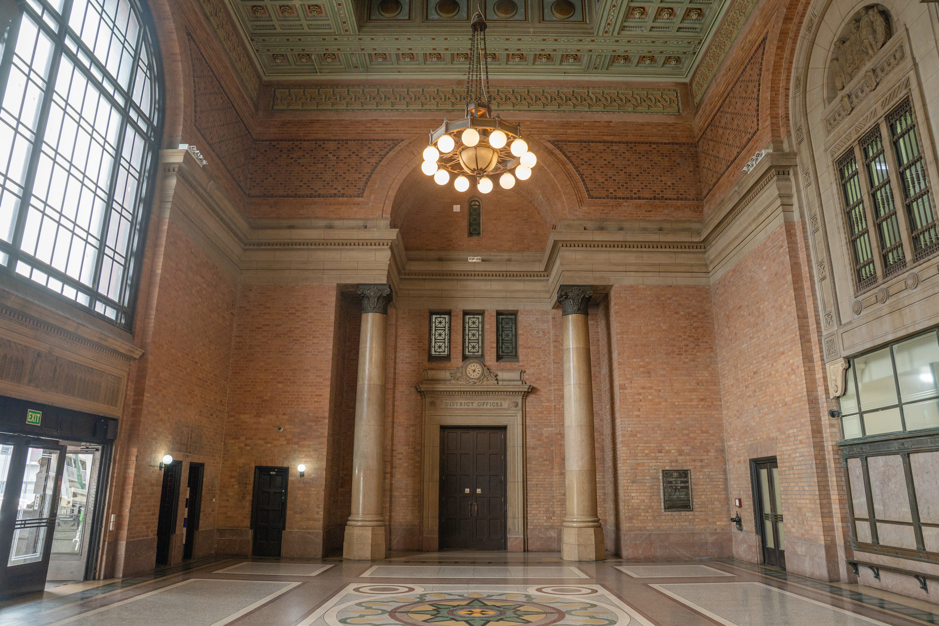 The Grand Hall inside Grand Central Hotel.
